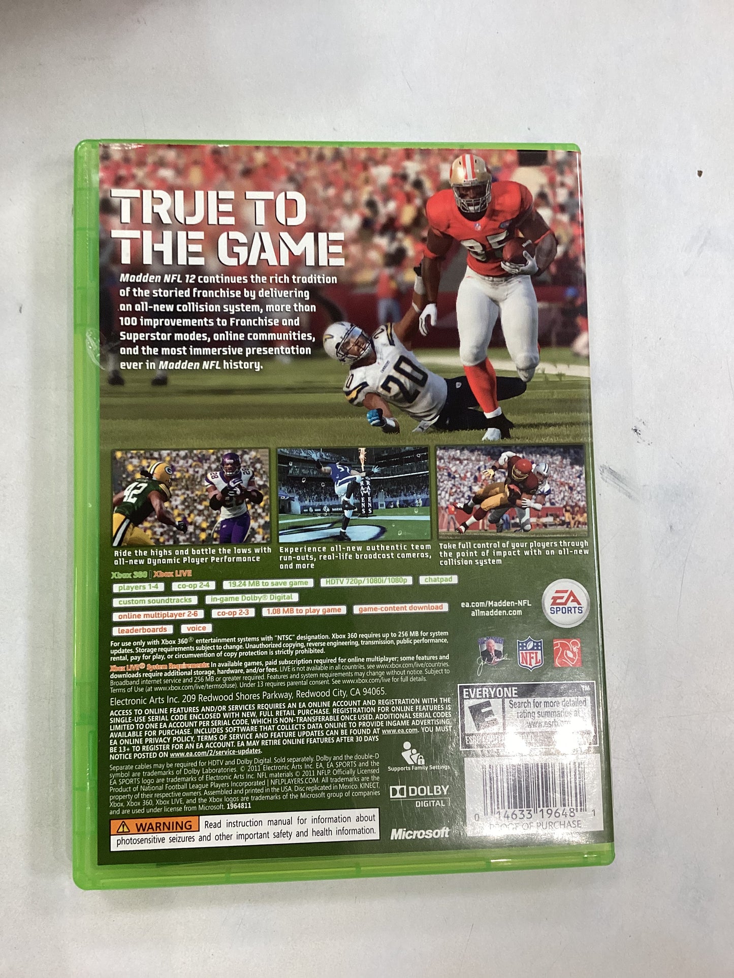 Madden 12 - PS2 - Used