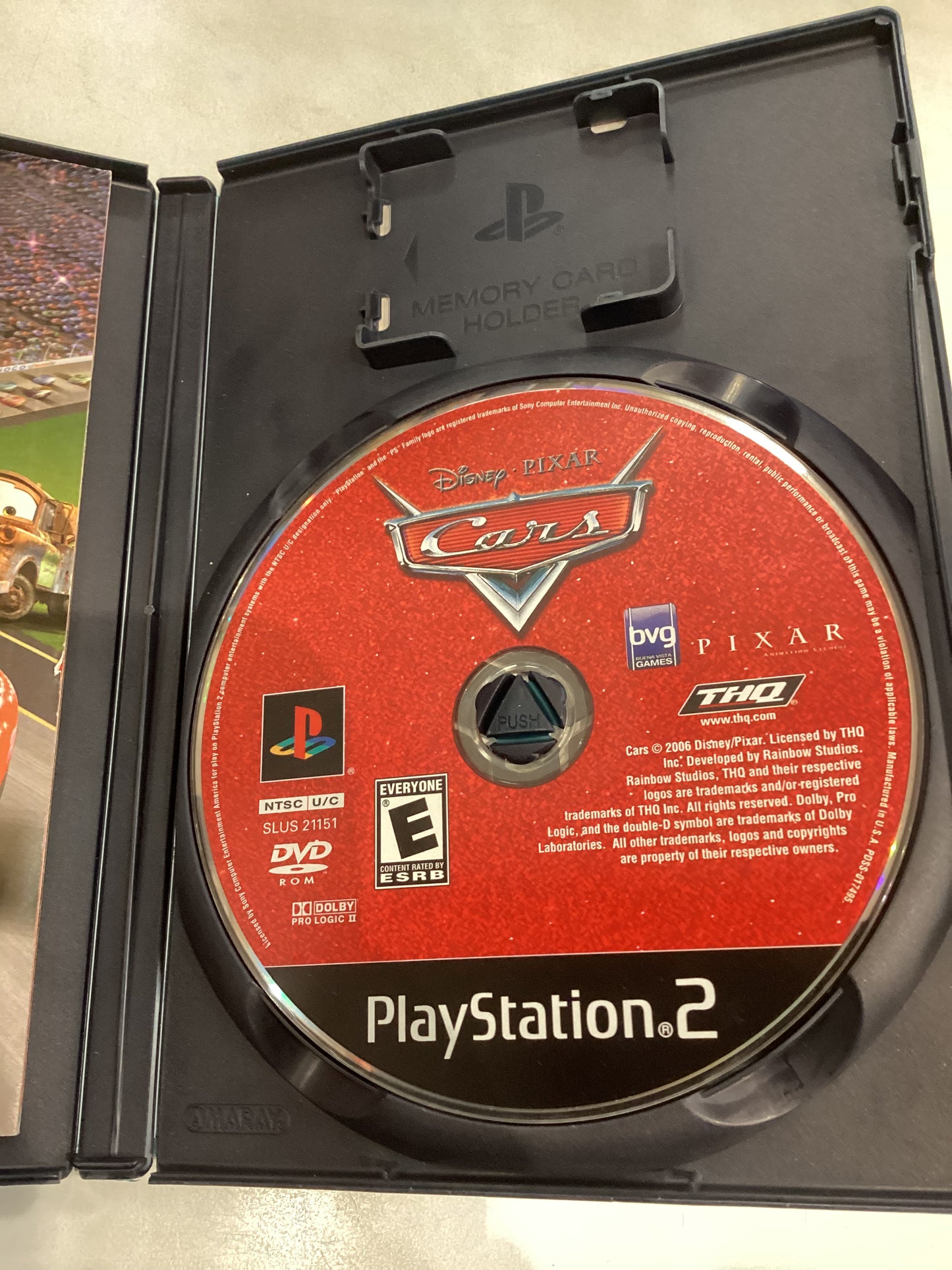 Disney’s Cars -PS2- Used