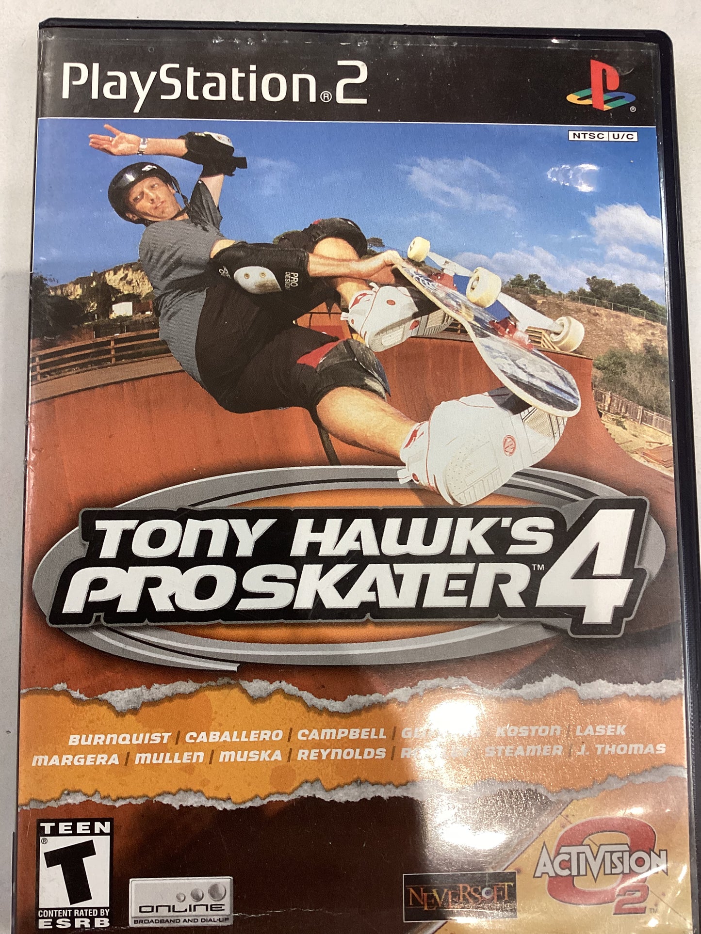 Tony Hawk’s Pro Skater 4 -PS2- Used