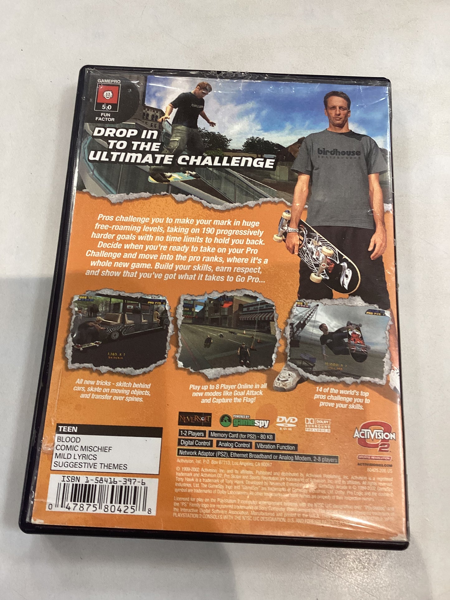 Tony Hawk’s Pro Skater 4 -PS2- Used