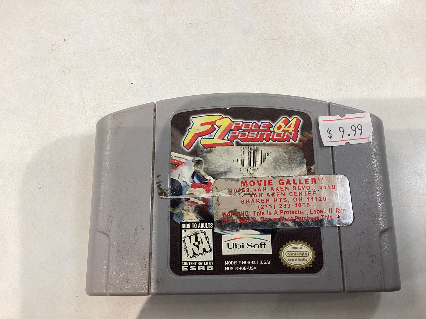 F-1 Pole Position 64 -N64- Used