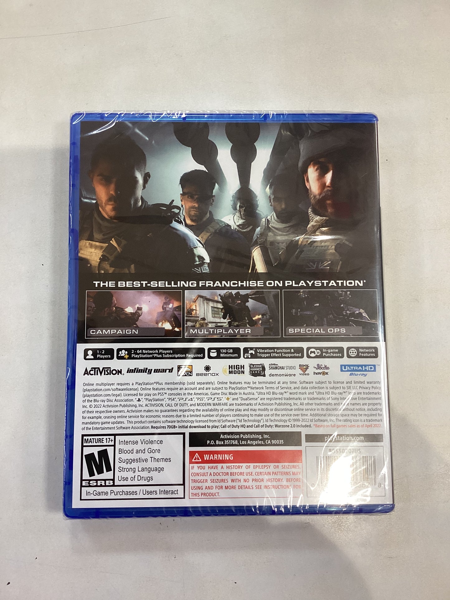 Call of Duty Modern Warfare II -PS5- New