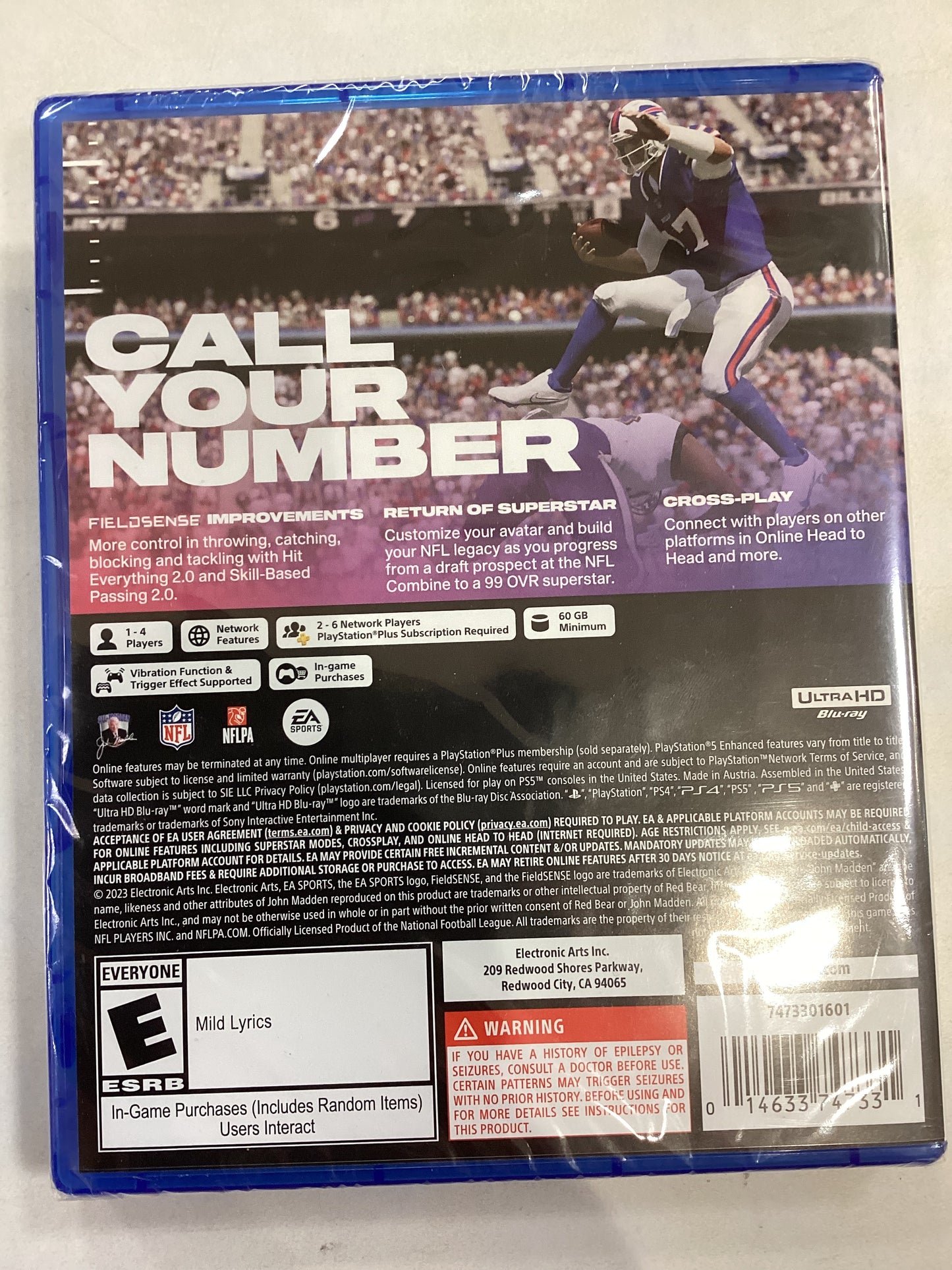 Madden 24 -PS5- New