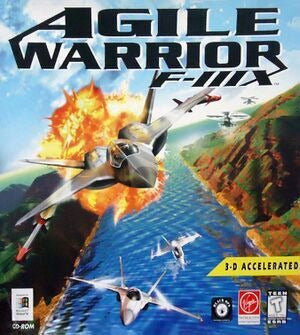 Agile Warriors F-IIIX - PS1 - Used