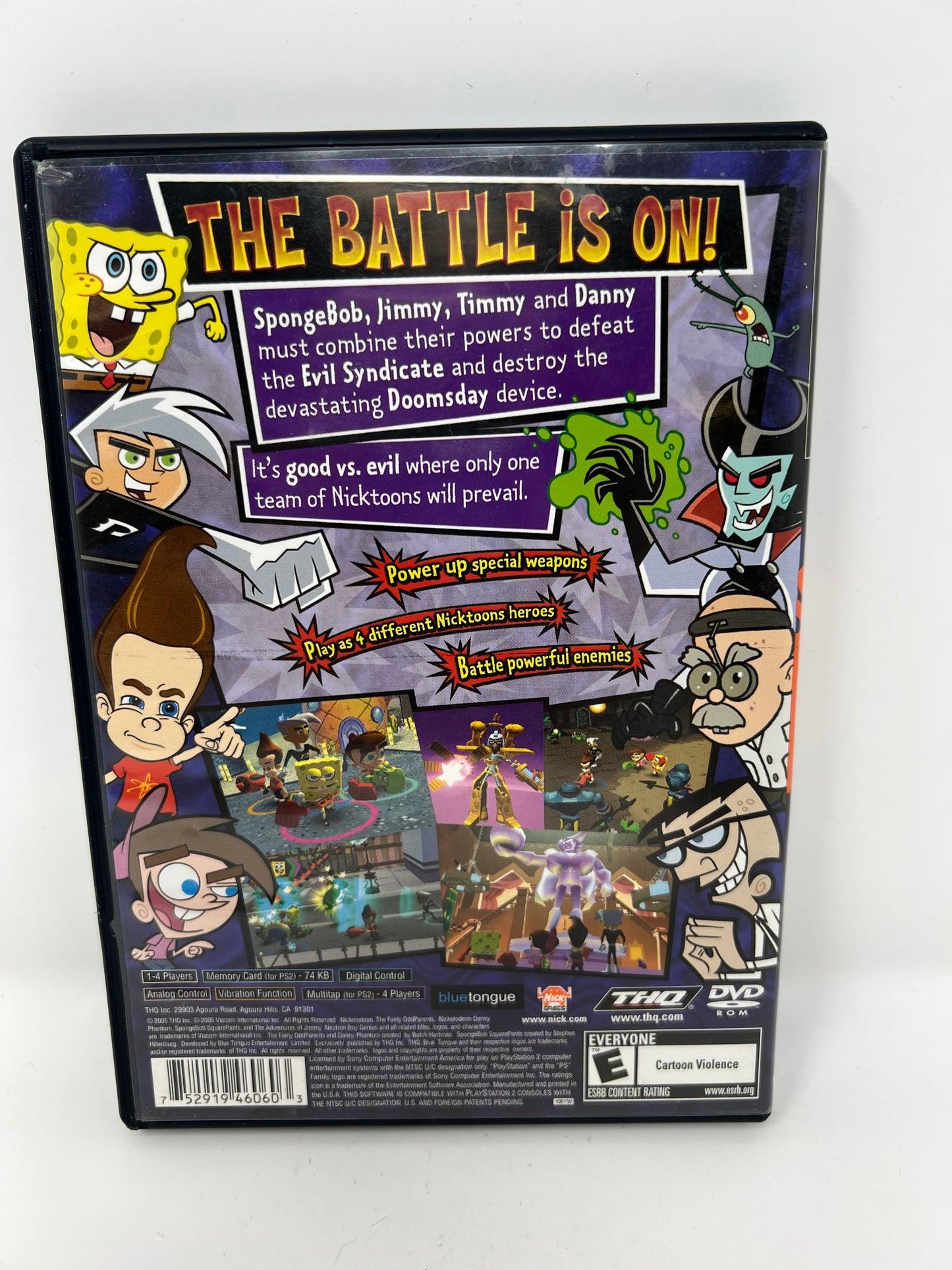 Nicktoons Unite! - PS2 Game - Used