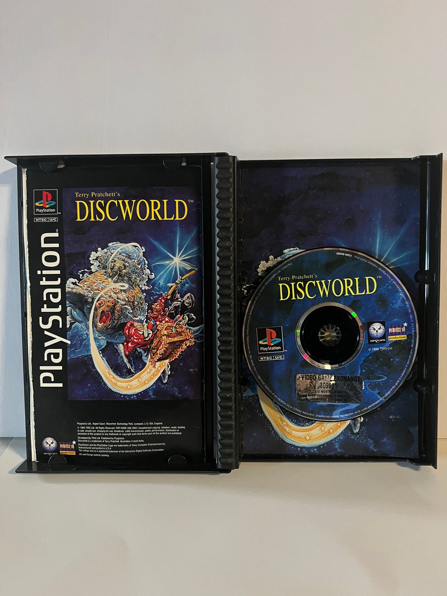 Terry Pratchett's Discworld - PS1 Game - Used