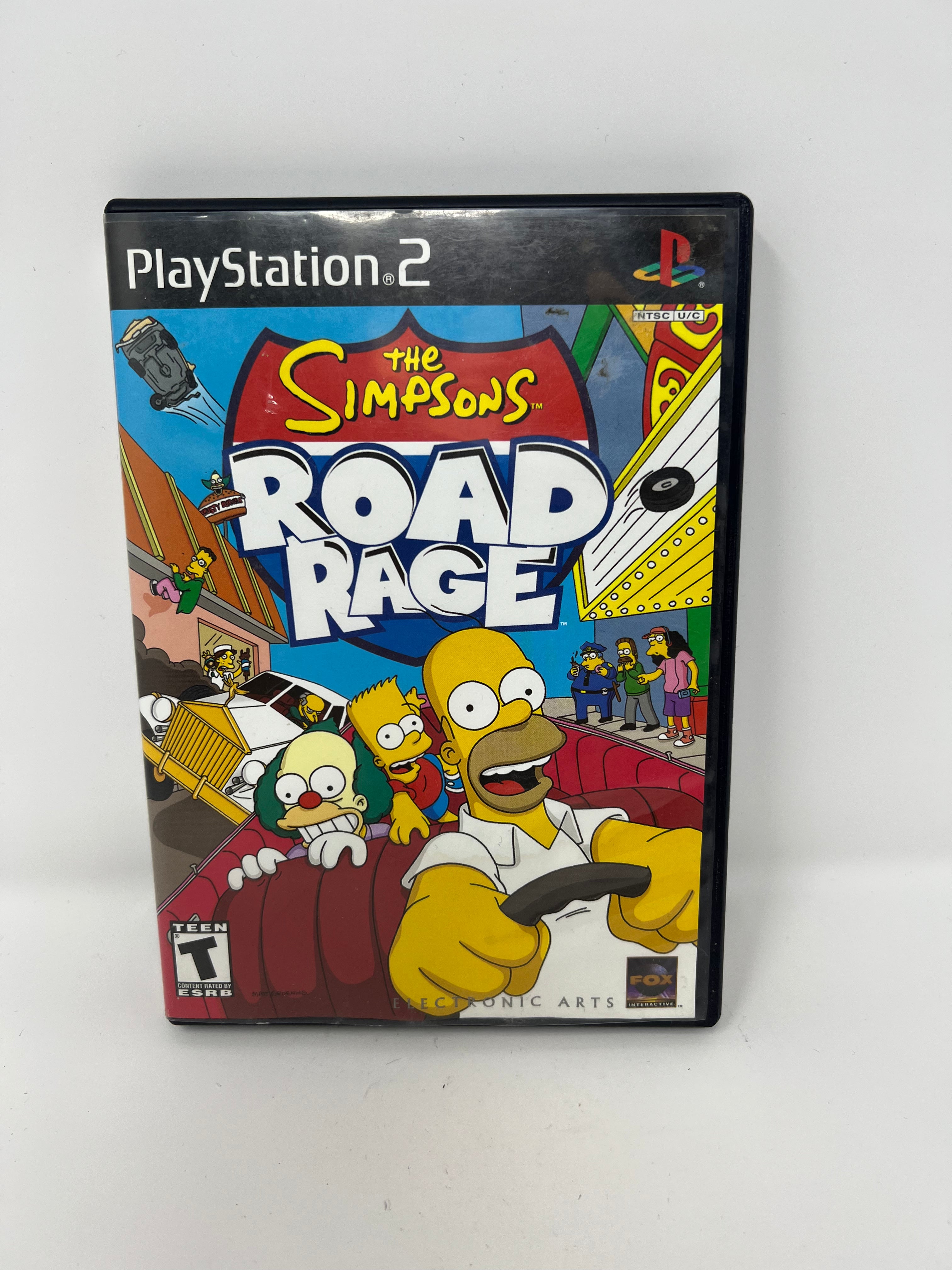 The Simpsons Road Rage Ps2 Game Used Retroaholics