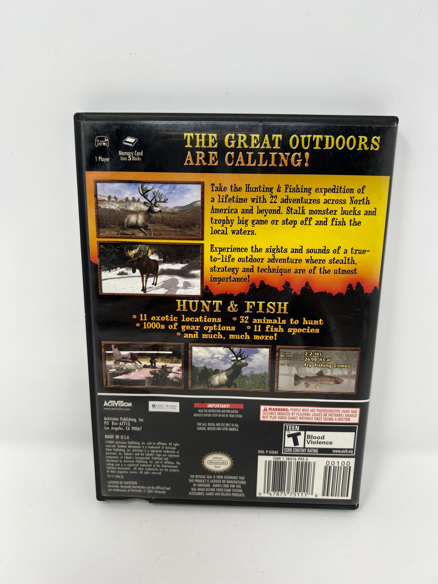 Cabela's Outdoor Adventures - Gamecube - Used