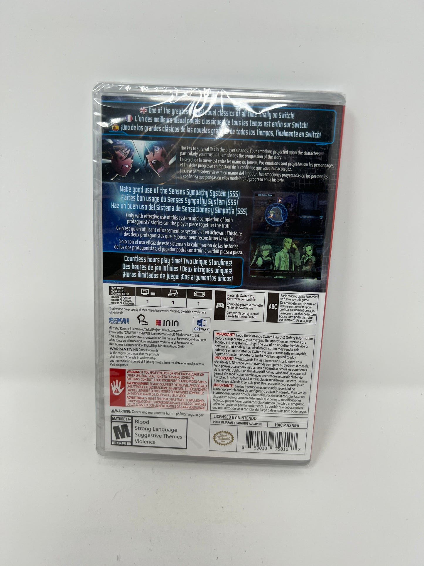 Root Double Before Crime After Days Xtend Edition - Switch - Used