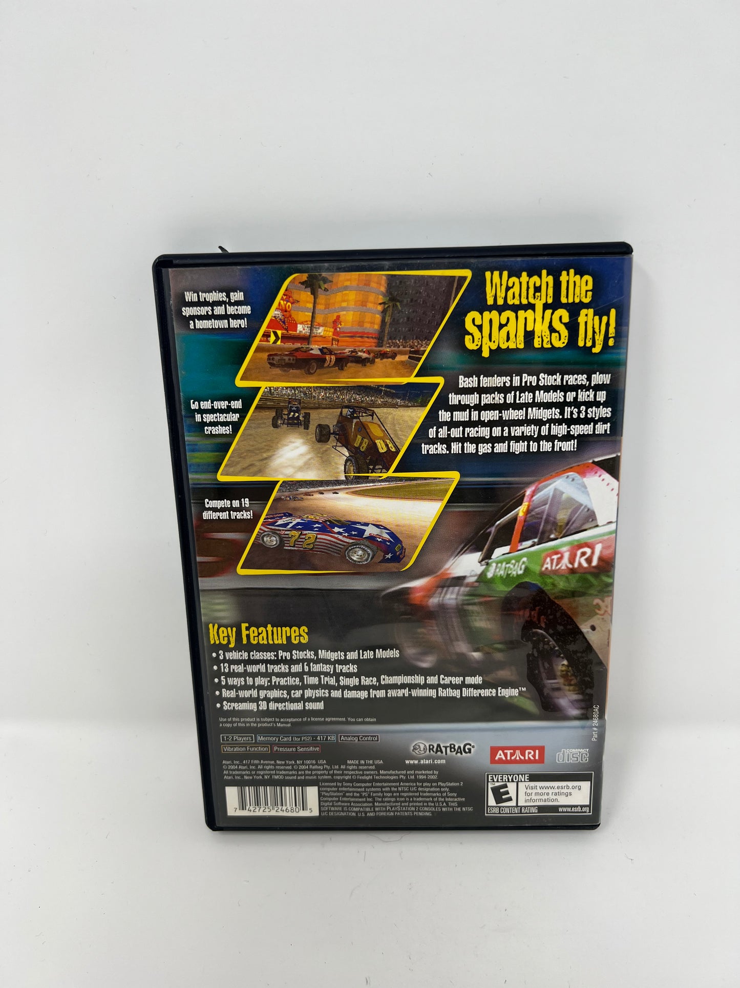 Saturday Night Speedway - PS2 Game - Used