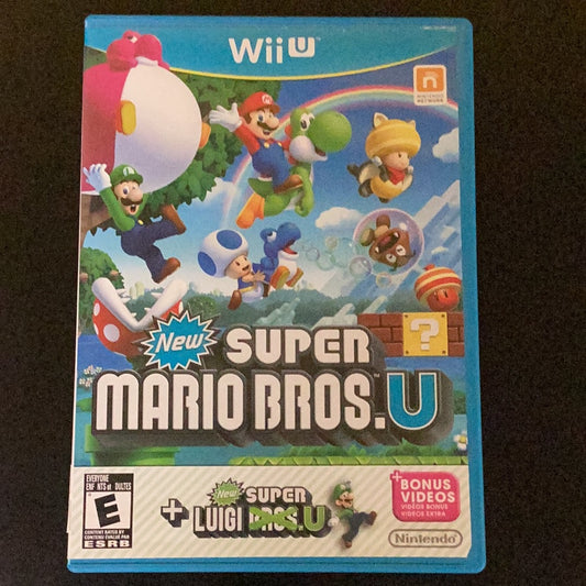 New Super Mario Bros. U + New Super Luigi U - Wii U - Used