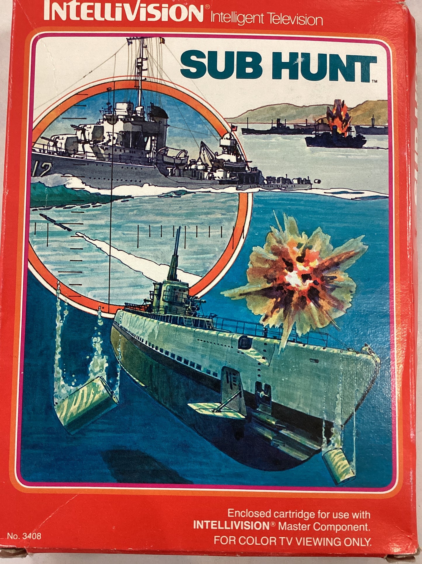 Sub Hunt - Intellivision - Used