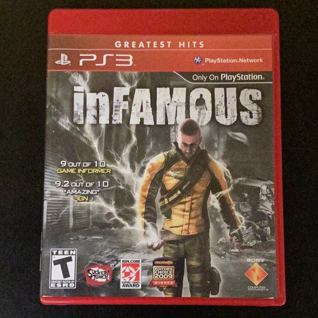 Infamous (Greatest Hits) - PS3 Game - Used