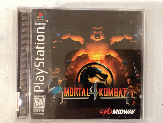 Mortal Kombat 4 -PS1- Used