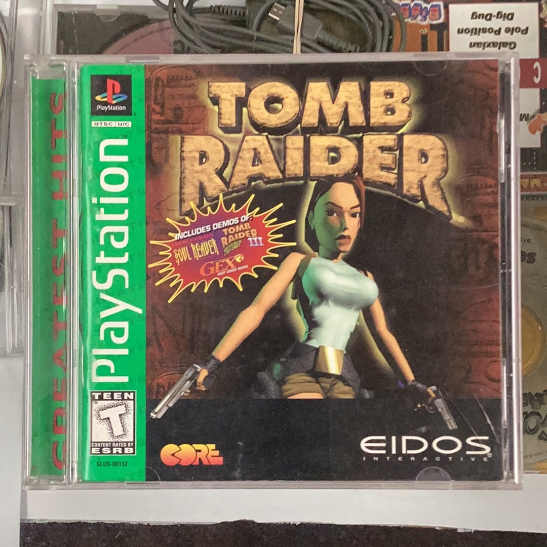 Tomb Raider (Greatest Hits) - PS1 Game - Used