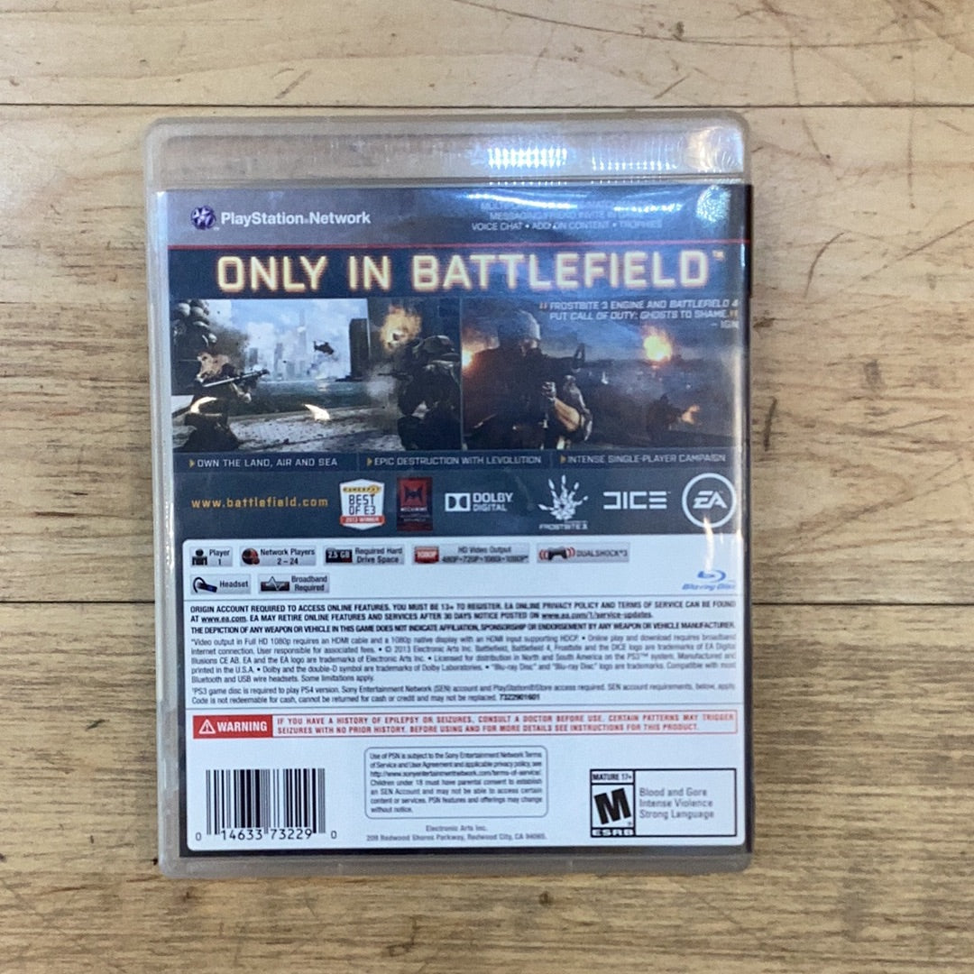Battlefield 4 - PS3 - Used