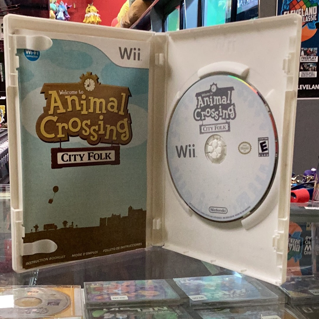 Animal Crossing City Folk (Nintendo Selects) - Wii - Used