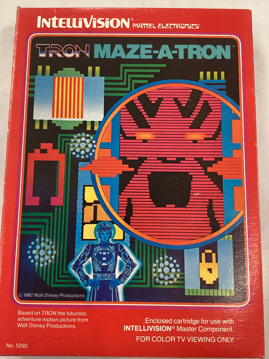 Tron Maze-A-Tron - Intellivision - Used