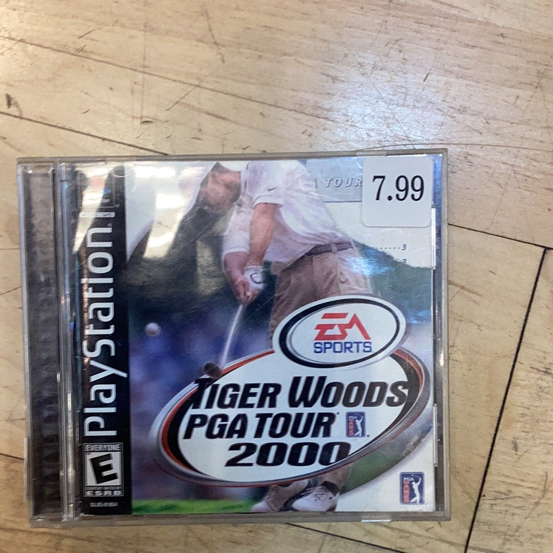 Tiger Woods PGA Tour 2000 - PS1 - Used