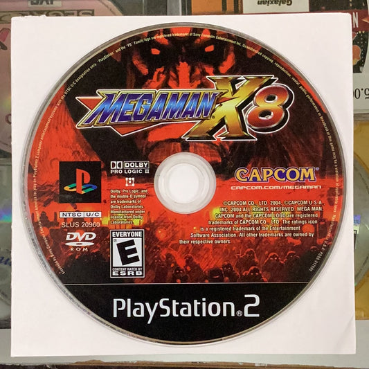 Megaman X8 - PS1 Game - Used