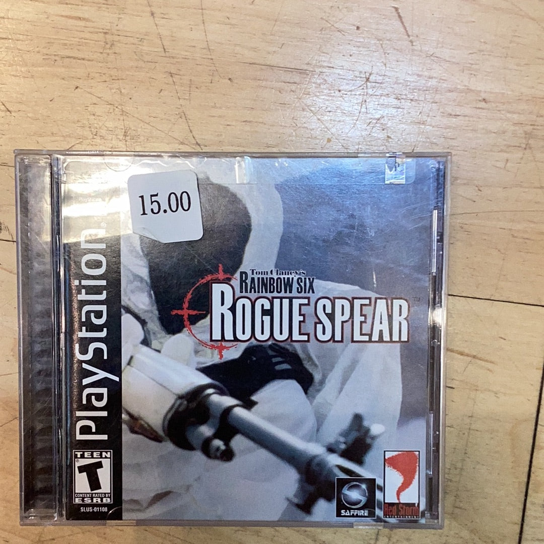 Tom Clancy,s Rainbow Six Rogue Spear - PS1 - Used