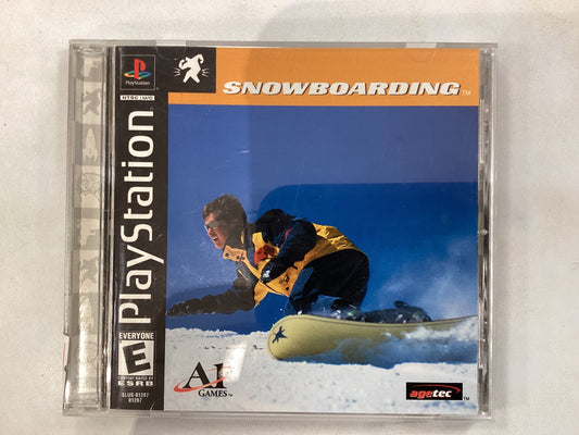 Snowboarding- PS1- Used