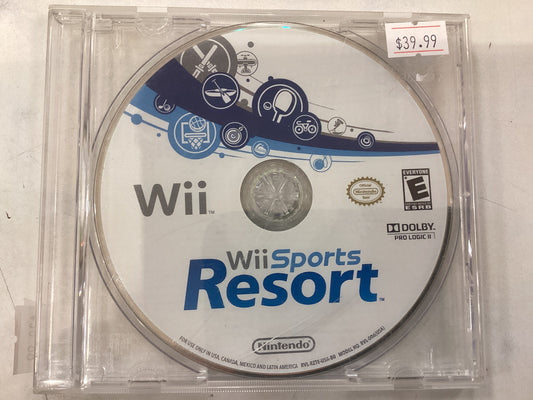 Wii Sports Resorts -Wii- Used