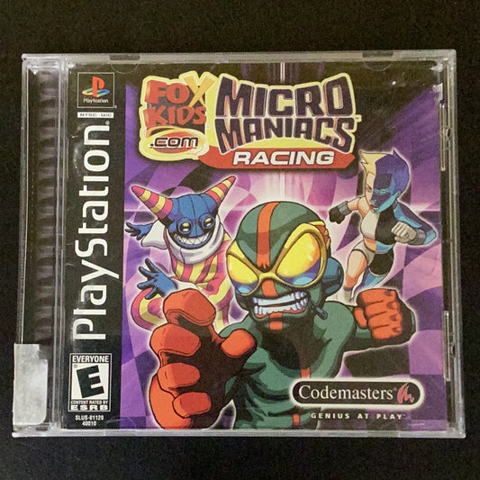 Fox kids.com Micro Maniacs Racing - PS1 Game - Used