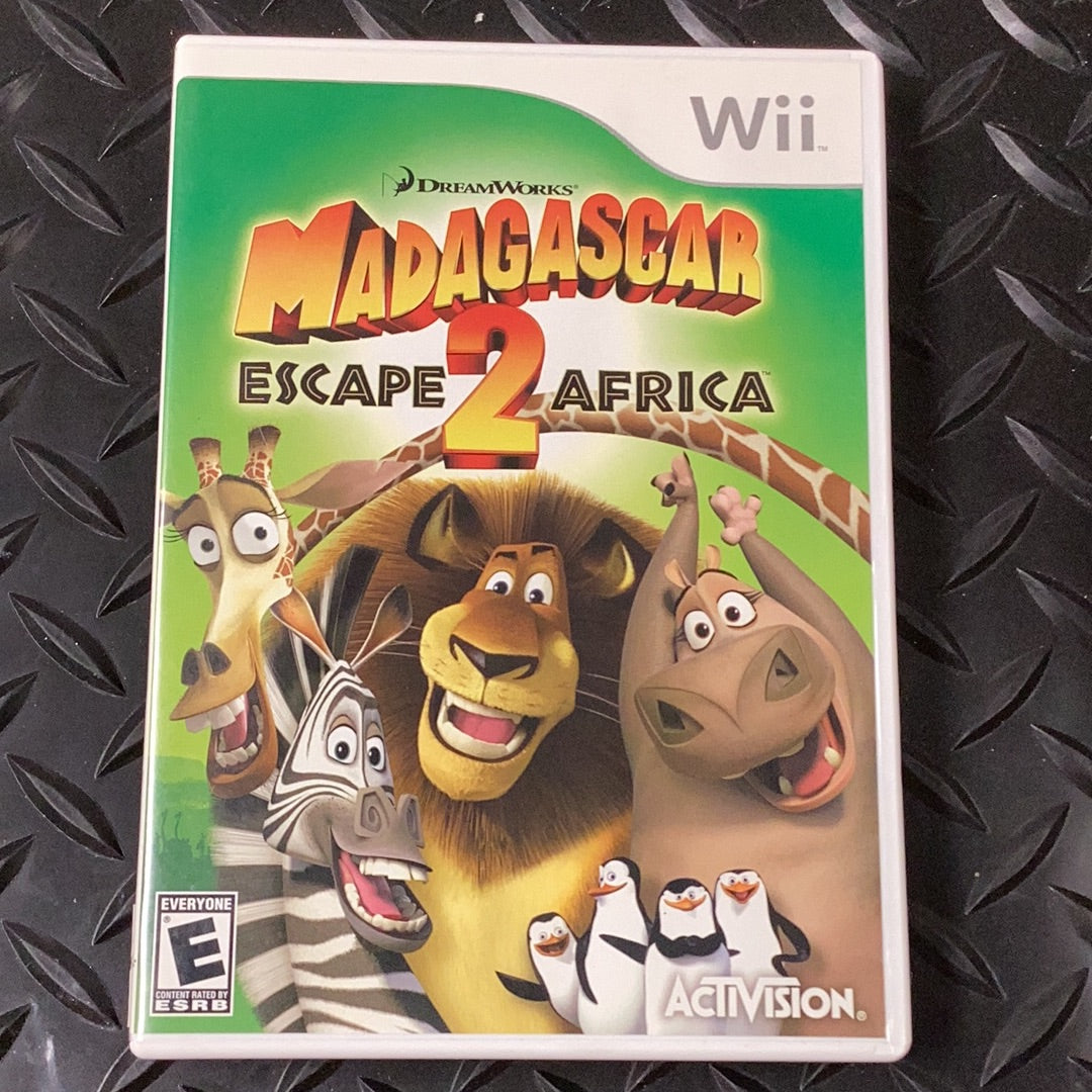 Madagascar 2 Escape Africa - Wii - Used