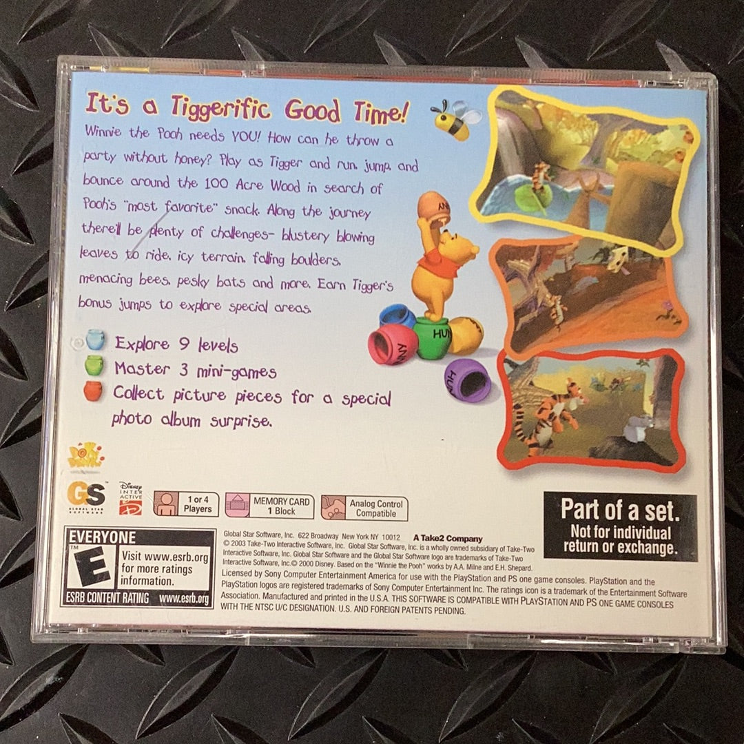 Tiggers Honey Hunt (Collectors Edition) - PS1 Game - Used