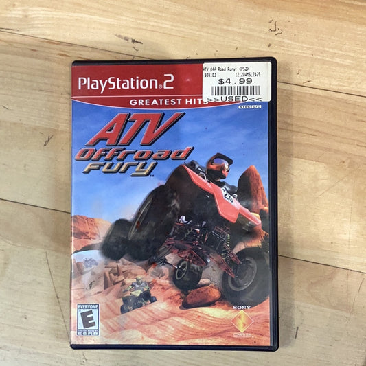 ATV Offroad Fury - PS2 Game - Used
