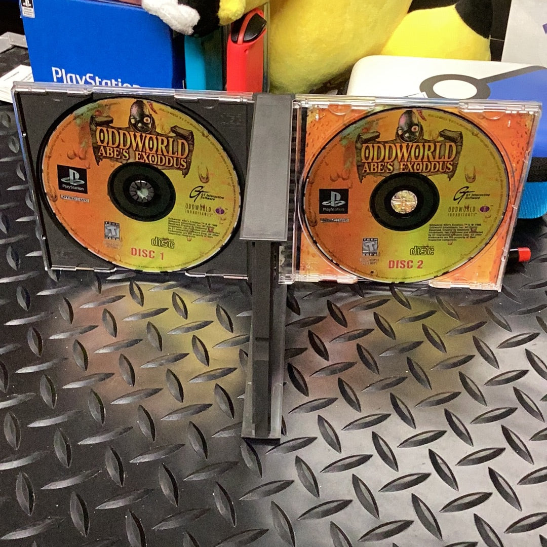Oddworld Abe’s Exoddus - PS1 Game - Used