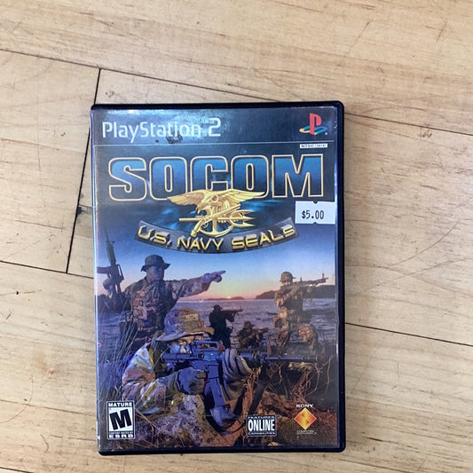 SOCOM U.S. Navy Seals -PS2- Used