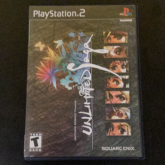 Unlimited Saga - PS2 Game - Used