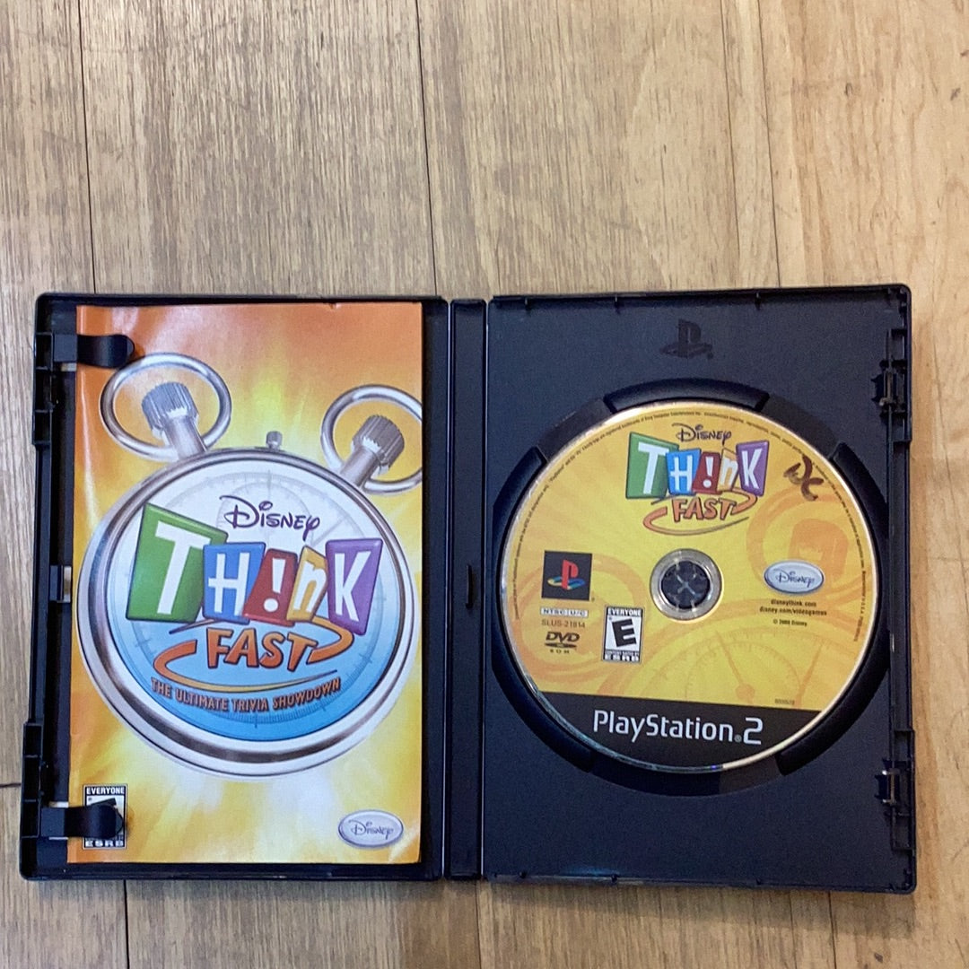 Disney Think Fast - PS2 - Used