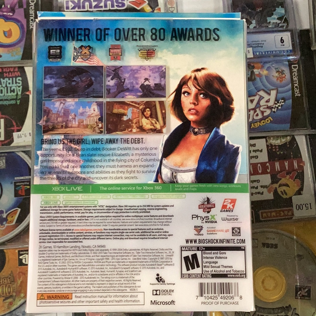 Bioshock Infinite Premium Edition - Xb360 - Used