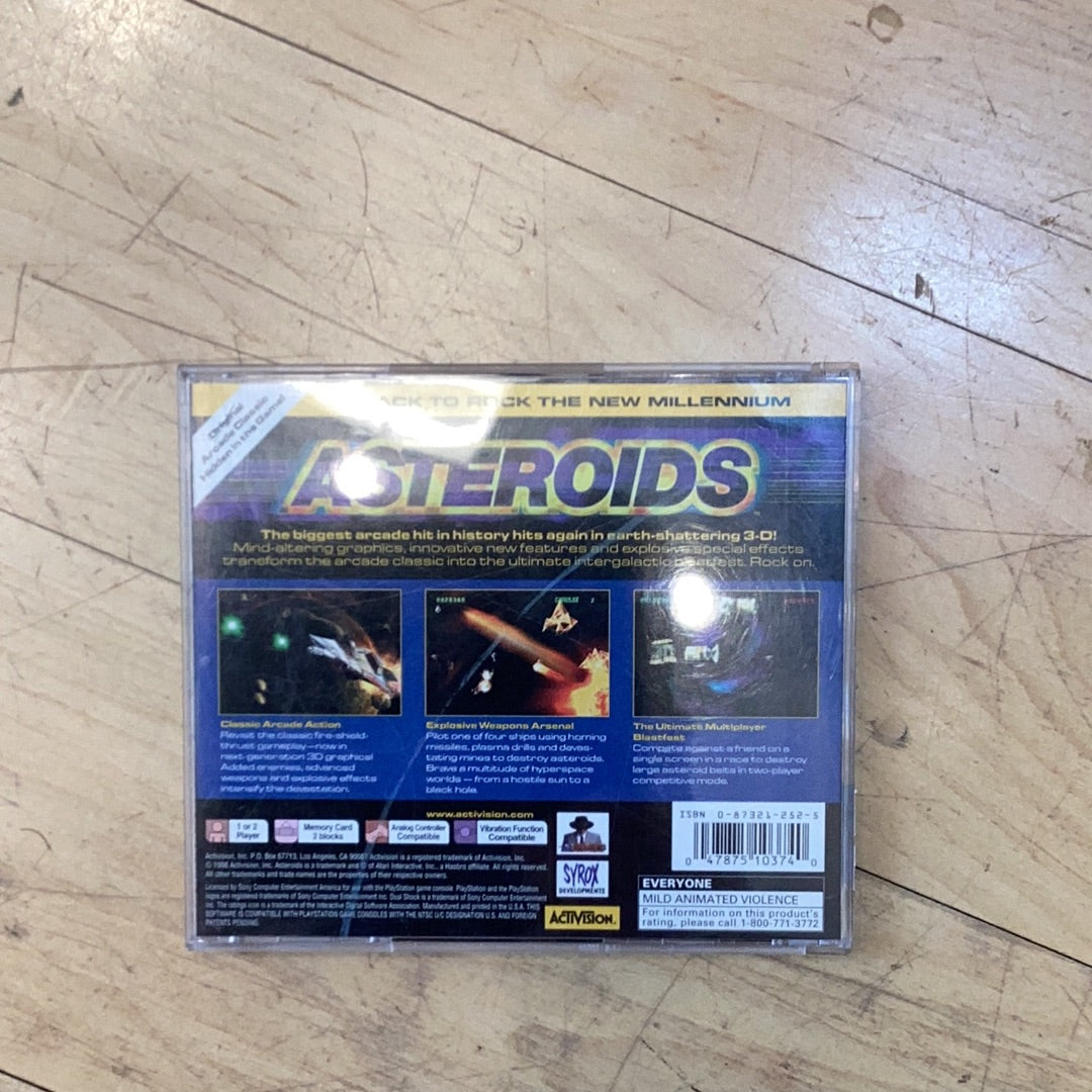 Asteroids - PS1 - Used