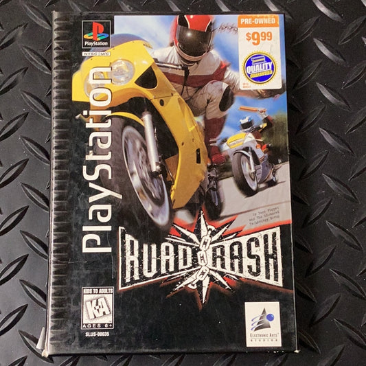 Road Rash (Longbox) - PS1 Game - Used
