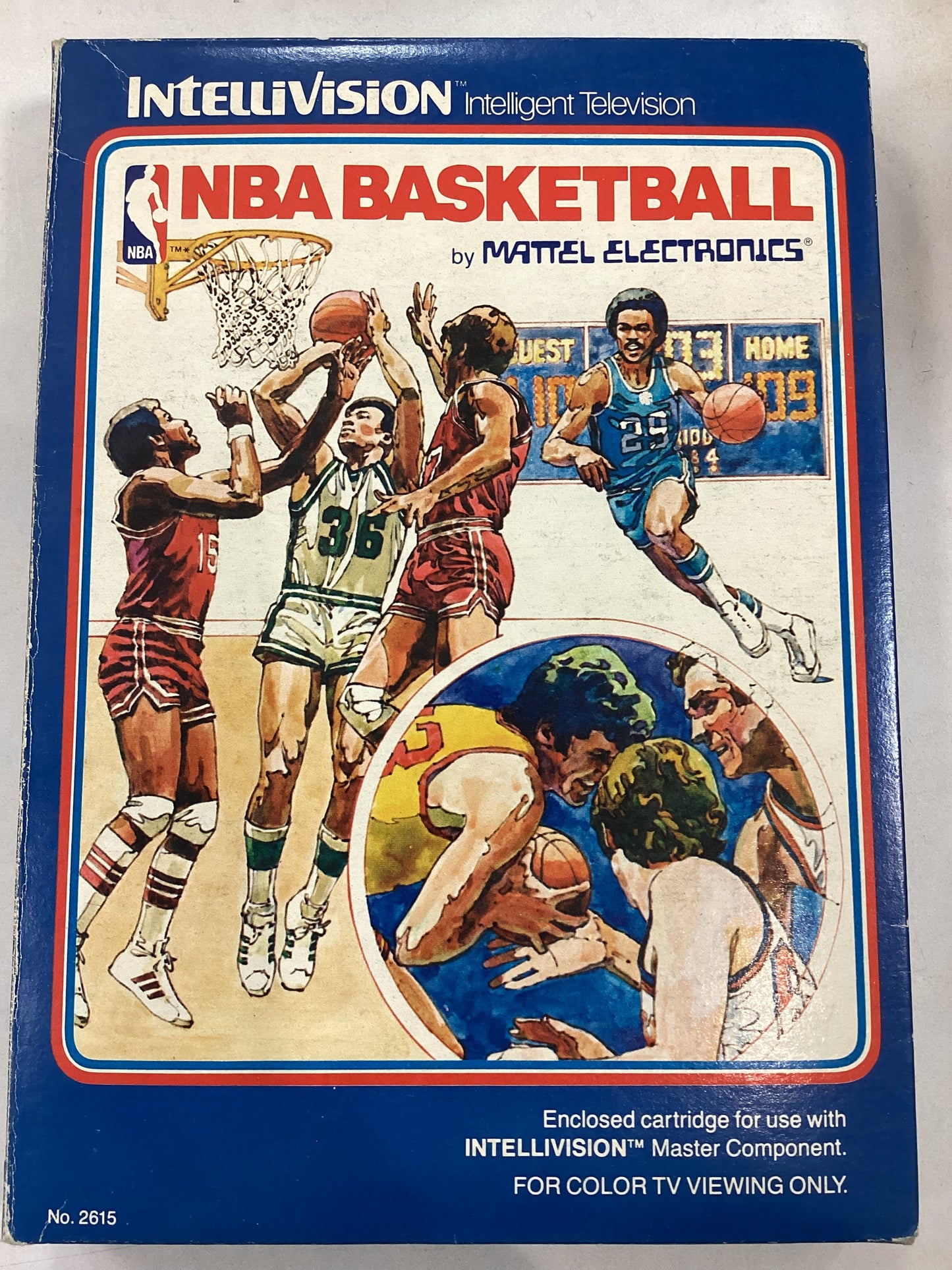 NBA Basketball - Intellivision - Used