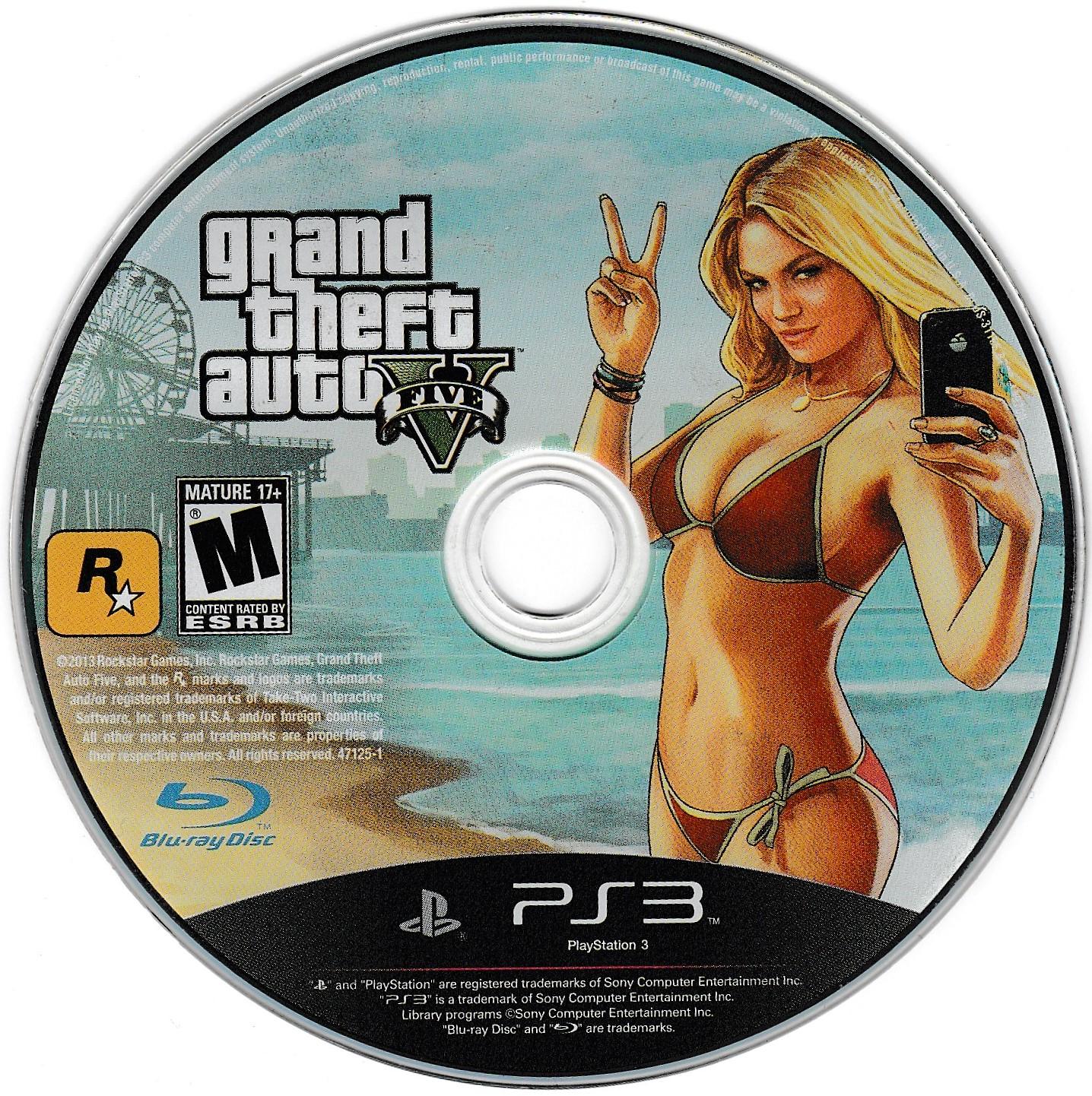 Grand Theft Auto V - PS3 Game - Used