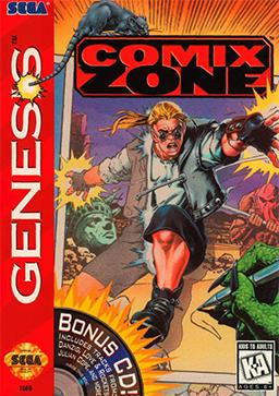 Comix Zone - Genesis - Used