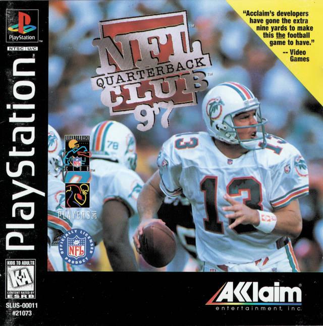 NFL Quarterback Club 97 - PS1 Game - Used