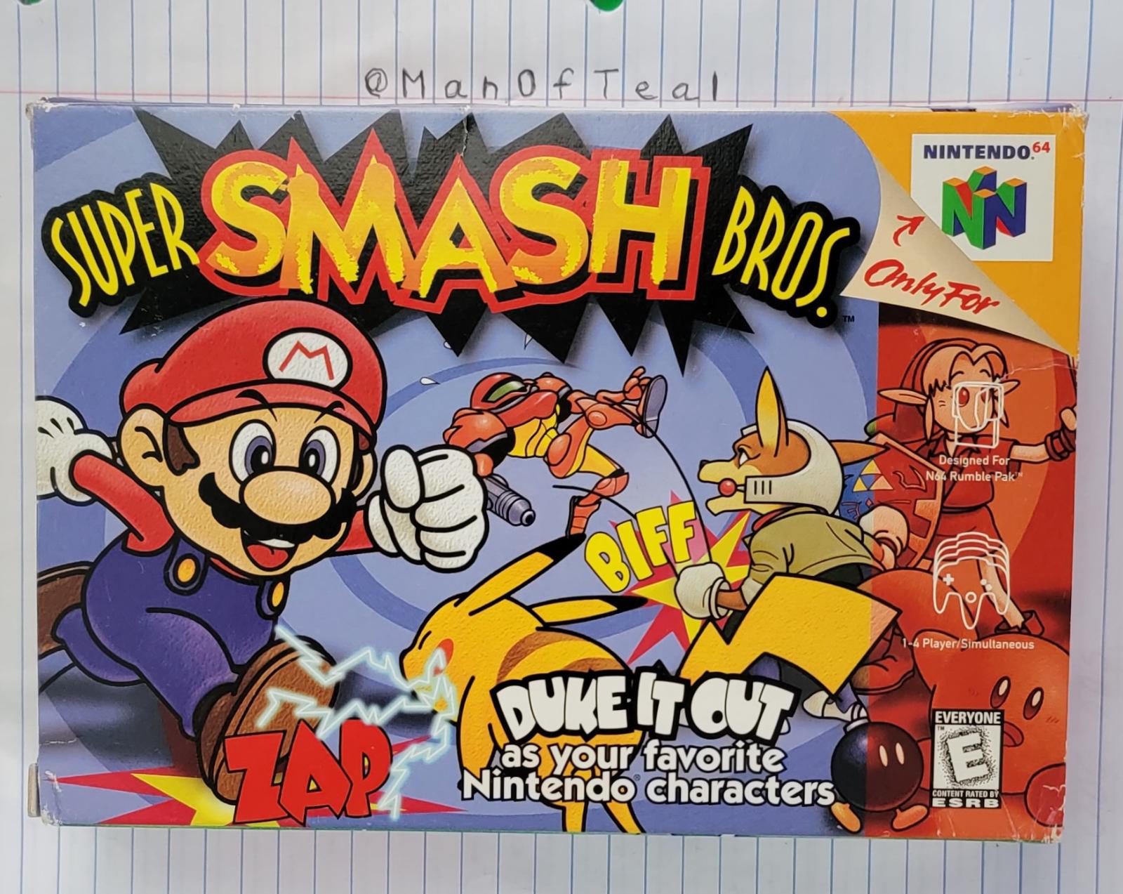 Super Smash Bros. - N64 - Used