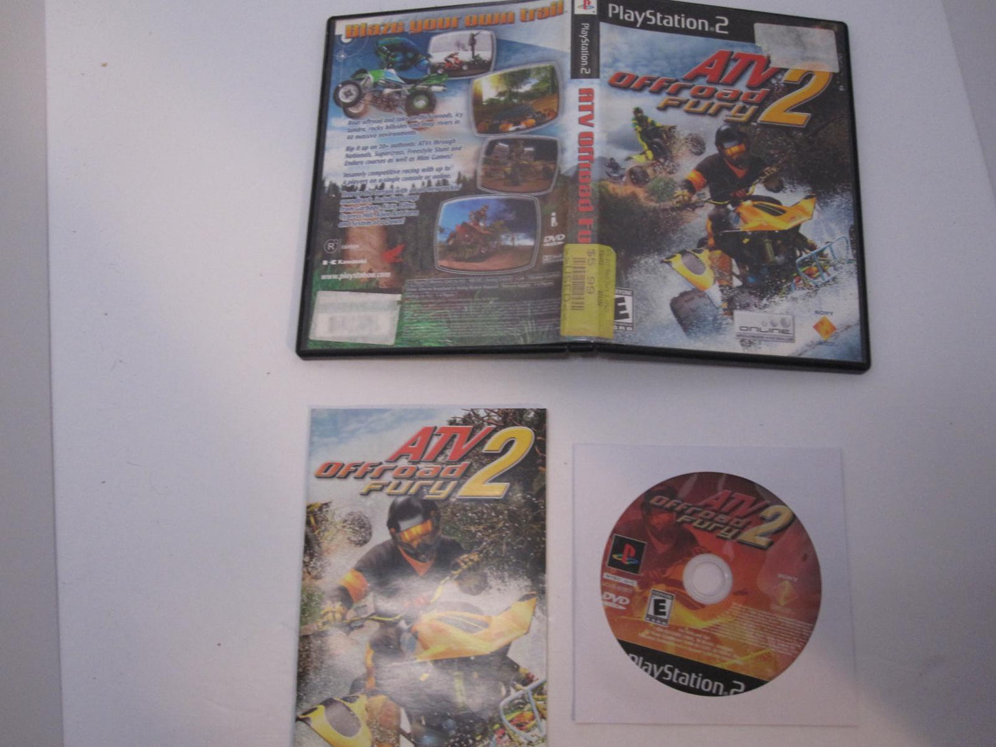 ATV Offroad Fury 2 - PS2 Game - Used