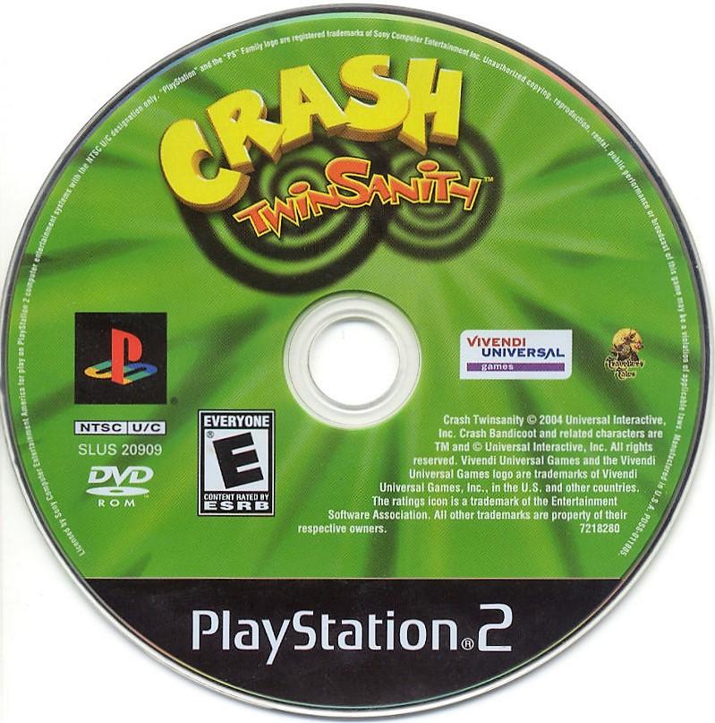 Crash Twinsanity - PS2 Game - Used
