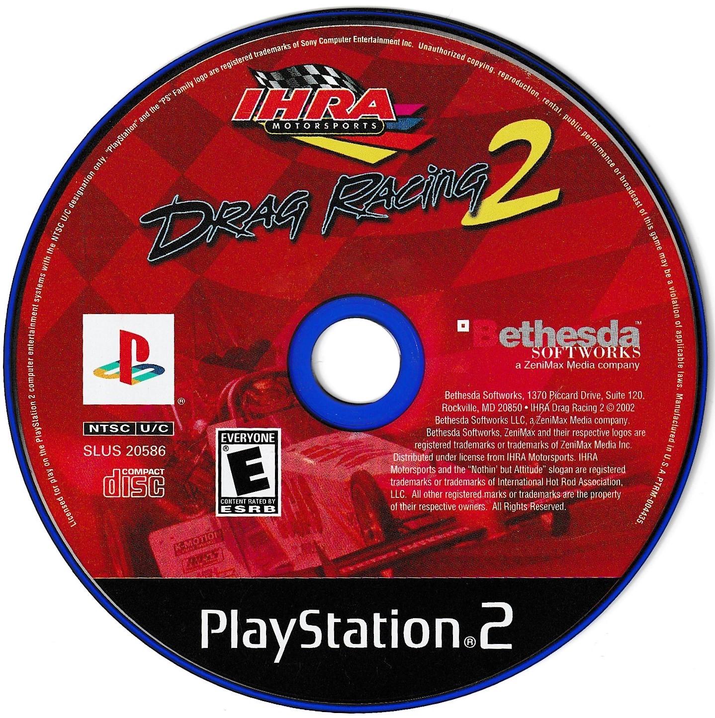 IHRA Drag Racing 2 - PS2 Game - Used