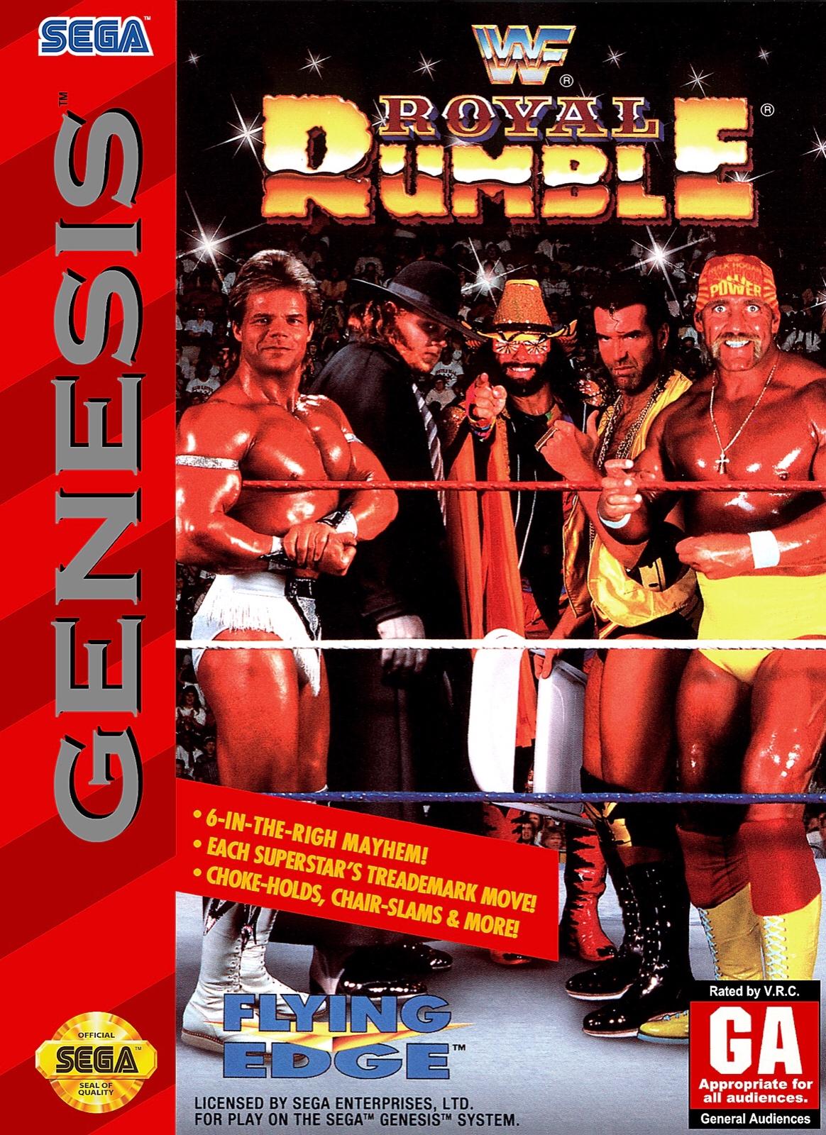 WWF Royal Rumble - Genesis - Used