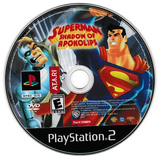Superman Shadow of Apokolips - PS2 Game - Used