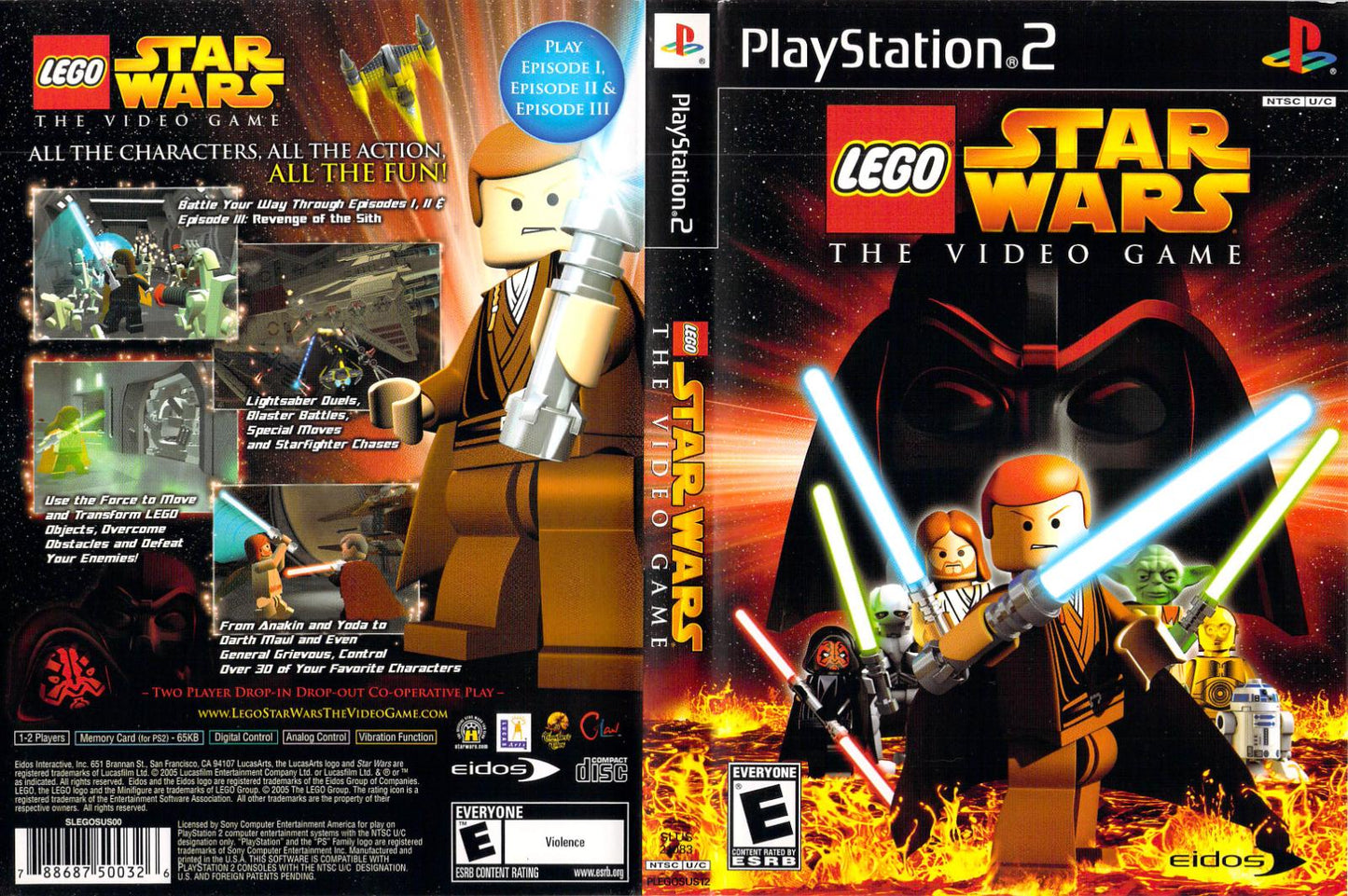 LEGO Star Wars - PS2 Game - Used