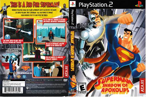 Superman Shadow of Apokolips - PS2 Game - Used